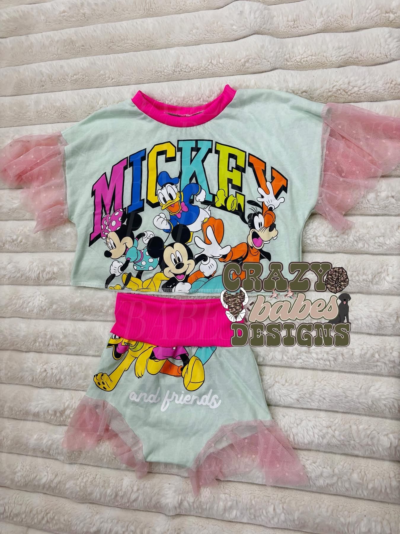 3T Mickey & friends set
