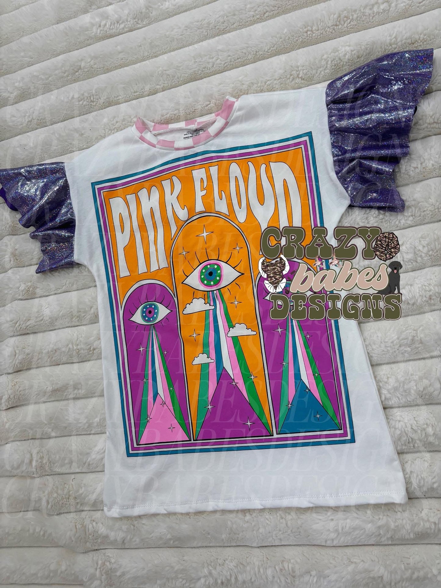 3T Pink Floyd tee dress