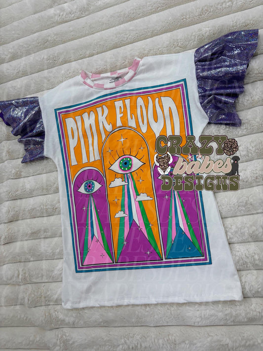 3T Pink Floyd tee dress