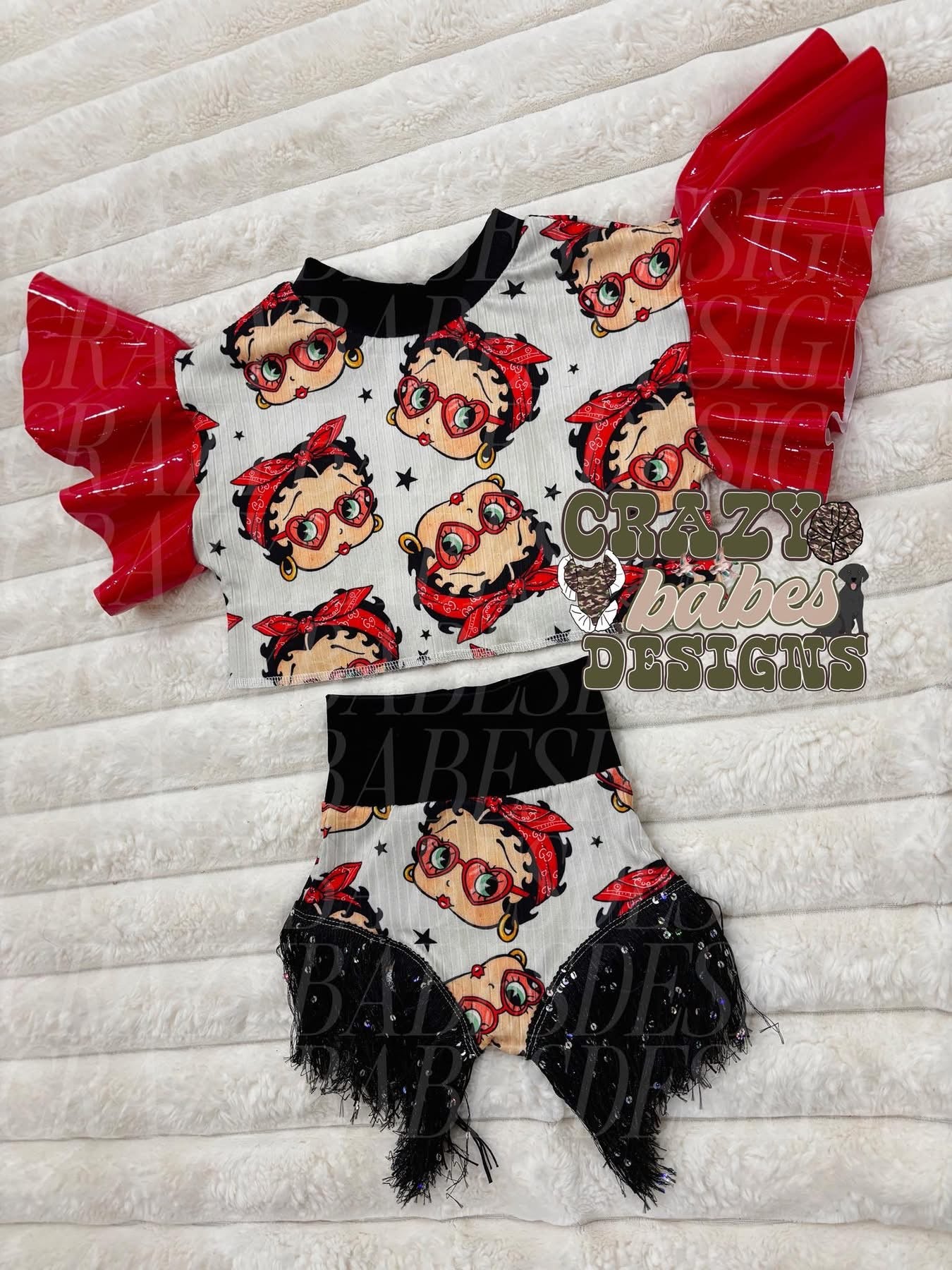 6-12 Betty boop set