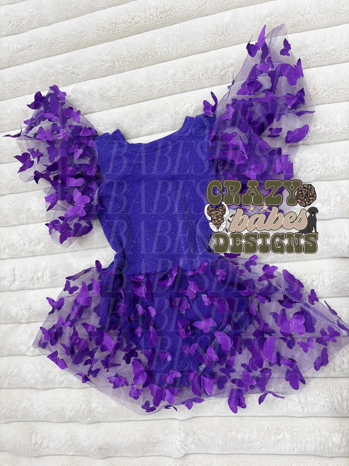 3t purple butterfly flutter Leo