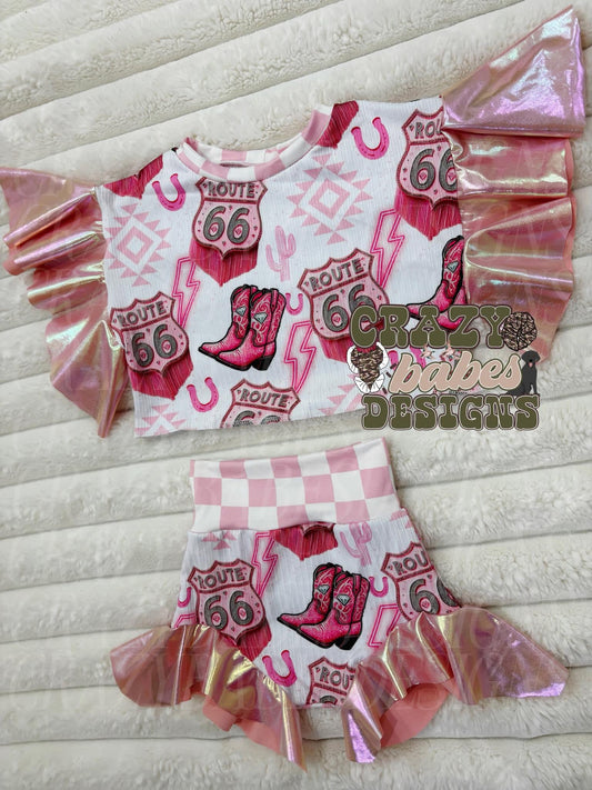 Pink Route 66 set